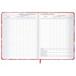 Дневник 1-11 класс 48 л., твердый, BRAUBERG, матовая ламинация, резинка, закладка-ляссе, с подсказом, "Сердечки", 107241