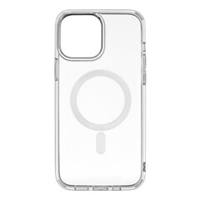 Чехол для iPhone 14 c силиконовым бампером MagSafe (прозрачный)