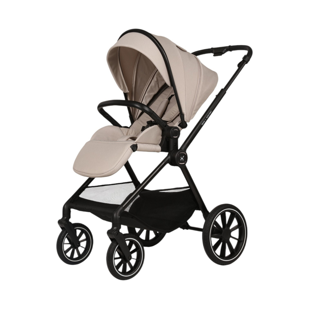 Детская универсальная коляска Adamex NOVA 2в1 - Beige (Бежевый)