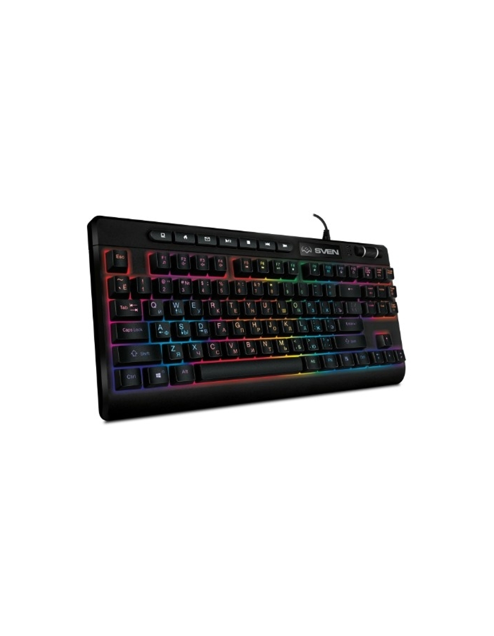 Клавиатура Клавиатура Sven KB-G8200 игровая (95кл, ПО, RGB-подсветка)