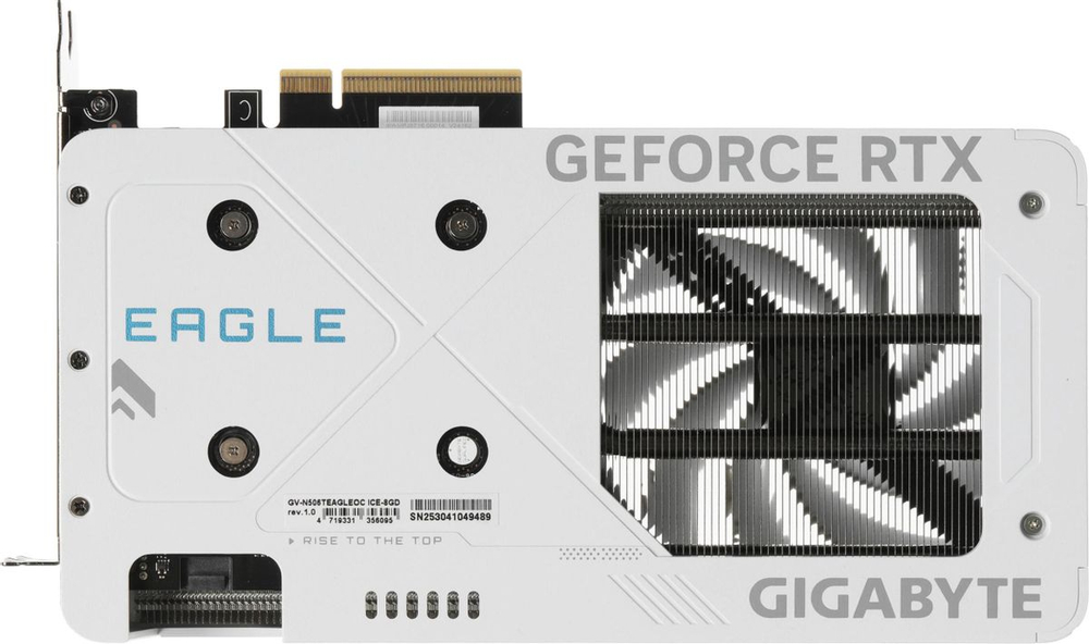 Видеокарта Gigabyte NVIDIA  GeForce RTX 5060TI GV-N506TEAGLEOC ICE-8GD 1.0 8ГБ Eagle, GDDR7, OC,  Ret