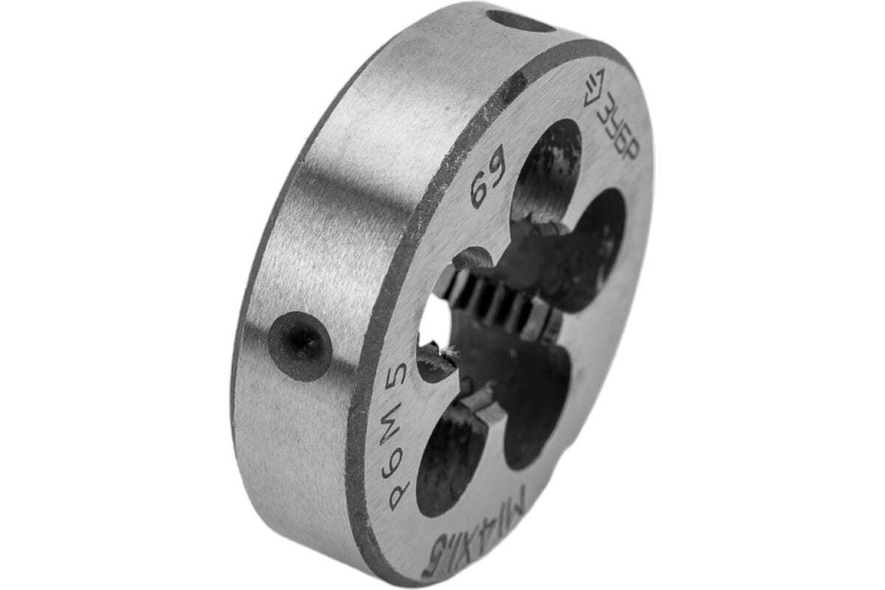 Круглая машинно-ручная плашка Зубр "ЭКСПЕРТ" М14 x 1.5 4-28023-14-1.5