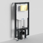 Инсталляция для унитаза WasserKraft Vils 56TLT.010.ME.PG04 с кнопкой глянцевое золото