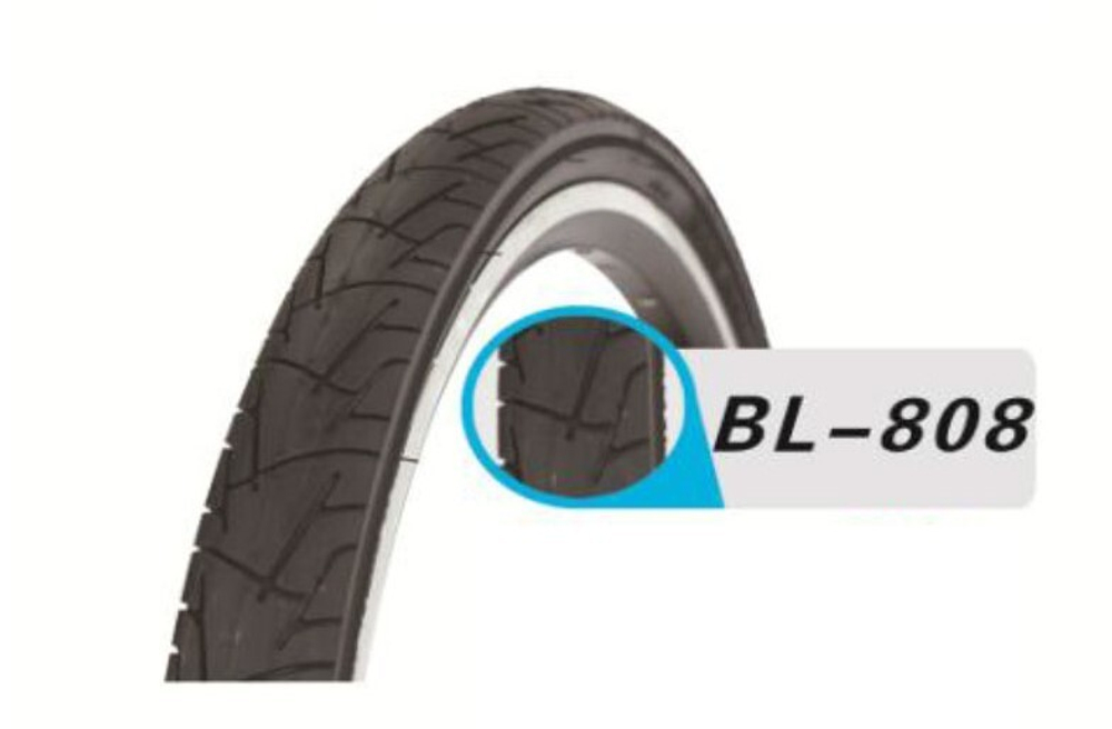 Покрышка TRIX 26"х 2.125 (57-559) TX-808, слик, 30 TPI, черная (50)