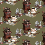 Бумага В листах 10 шт "Цветы и листья" 70 х 70 см (Микс)