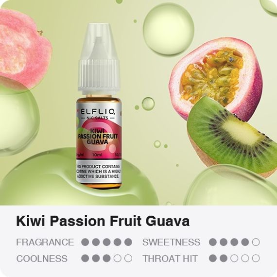 ELFLIQ - Kiwi Passion Fruit Guava (30ml)