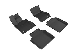 Коврики салона Sotra 3D LUX для BMW 7-Li G12 X-Drive 2016- черные. Артикул ST 74-00632