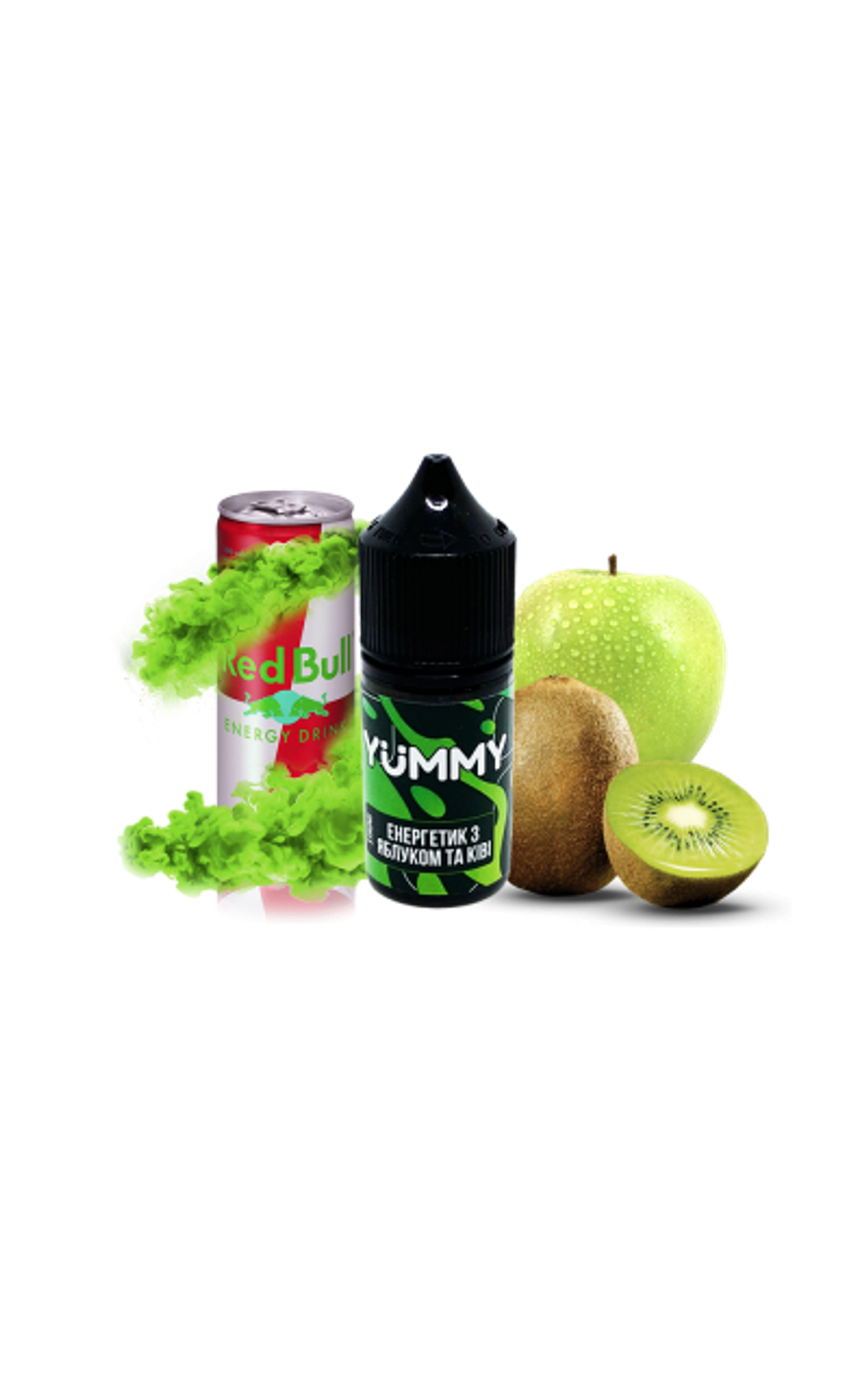 YUMMY  Energy drink with Apple and Kiwi (30 ml)