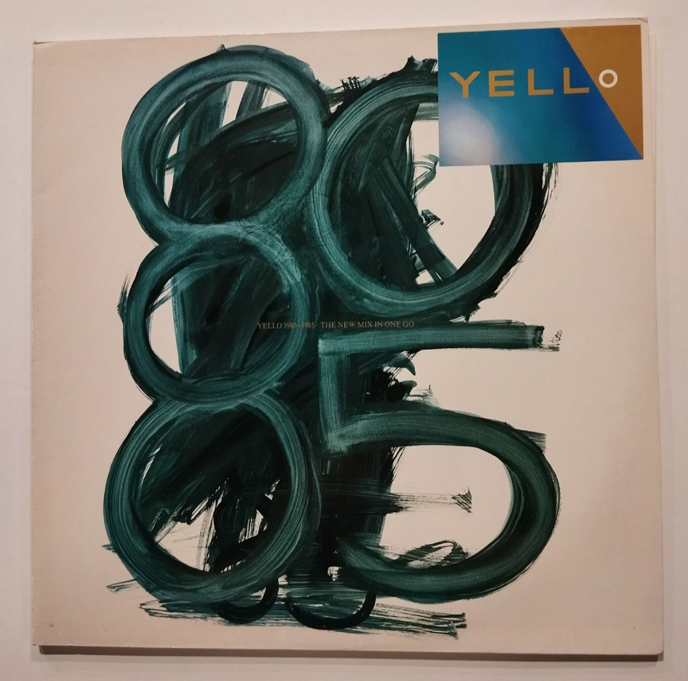 Винтажная виниловая пластинка LP Yello 1980 1985 The New Mix In One Go (Germany 1986)