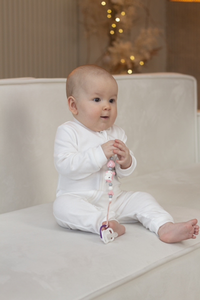 Слип на молнии с манжетами (экрю)