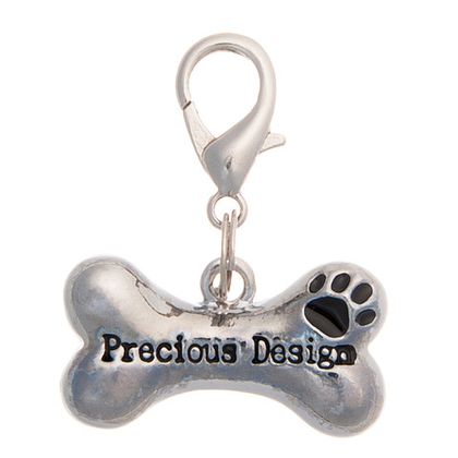 ZOOONE Медальон Косточка с лапкой 30*16*5 мм