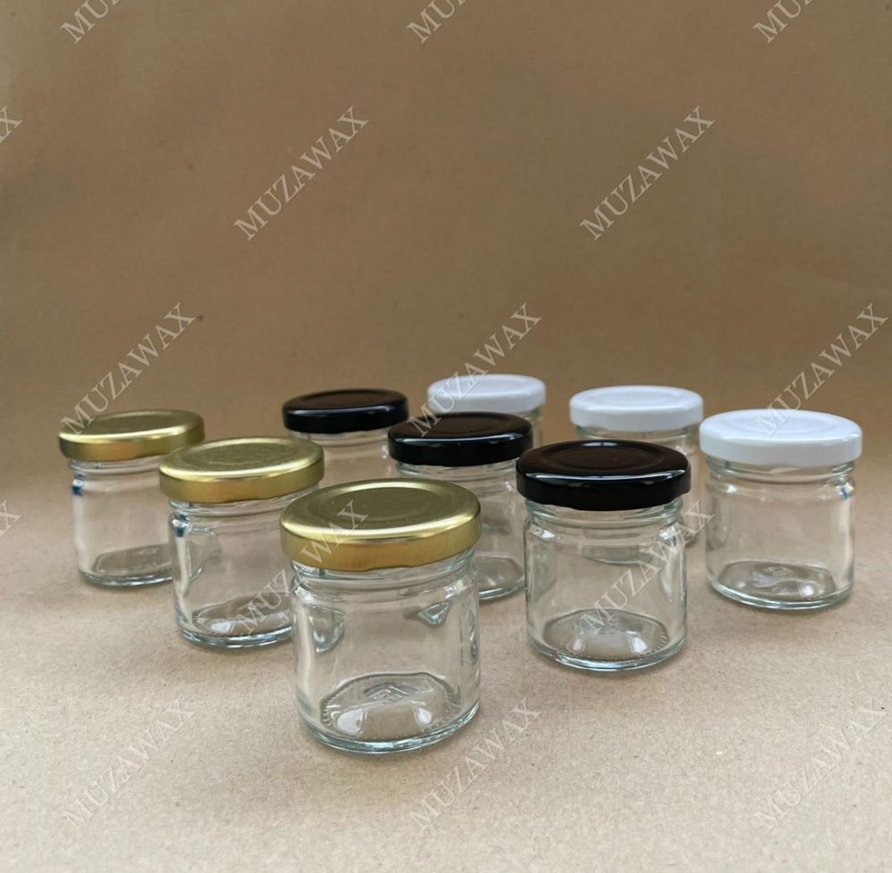 Баночка стеклянная с крышкой 30 мл.