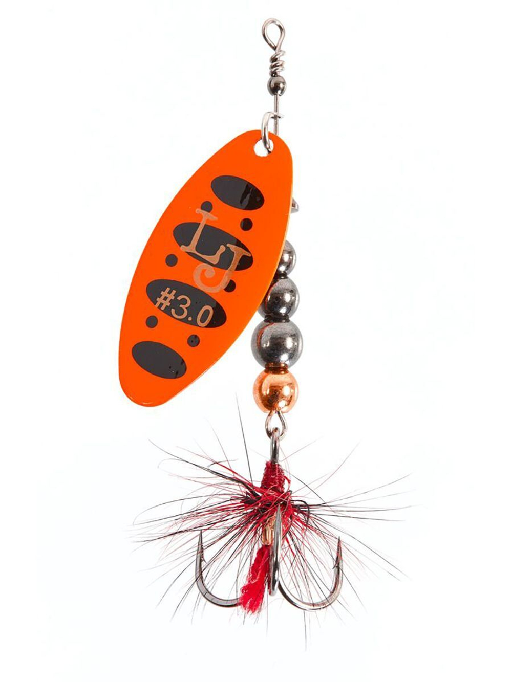 Блесна вращающаяся Lucky John SHELT BLADE 3.0г 010 в блистере