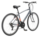 Велосипед Stark'23 Terros 28.2 V серый/черный/оранжевый 20"