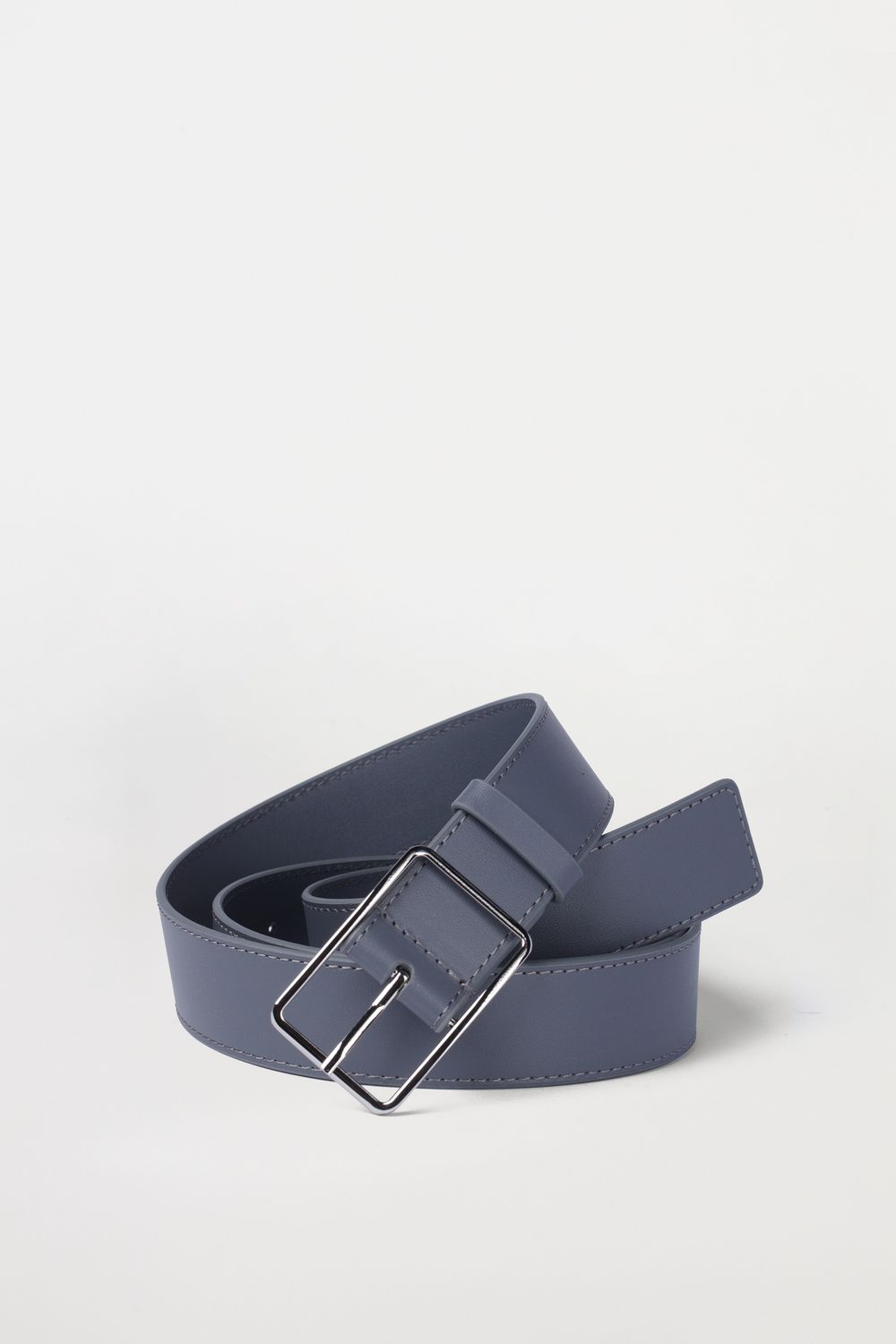 БАЗОВЫЙ РЕМЕНЬ С ПРЯМОУГОЛЬНОЙ ПРЯЖКОЙ GRAPHITE