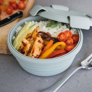 Контейнер складной силиконовый Stojo Bowl Cashmere, 36 oz / 1065 мл