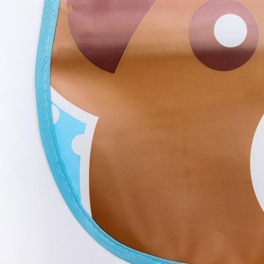 1890563 Нагрудник с карманом «Зверята», непромокаемый, на липучке, цвета МИКС