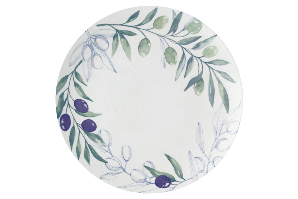 Тарелка обеденная 26.5см Casa Domani Оливковая роща