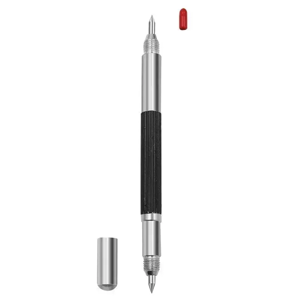 Чертилка, Скрайбер Двусторонняя Для Разметки По Металлу Стеклу С Победитовым Наконечником