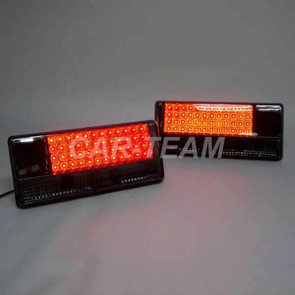 Задние фонари ВАЗ 2105, 2107 светодиодные тонированные (21070-3716010-40/21070-3716011-40)