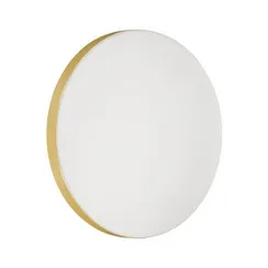 3066/AL MINI SN 207 Светильник пластик/белый/под светлое дерево LED 12Вт 4000К D215 IP43 SMALLI