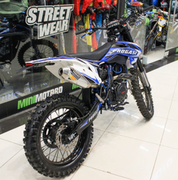 Мотоцикл эндуро PROGASI SUPER MAX 250 Blue/White 21/18