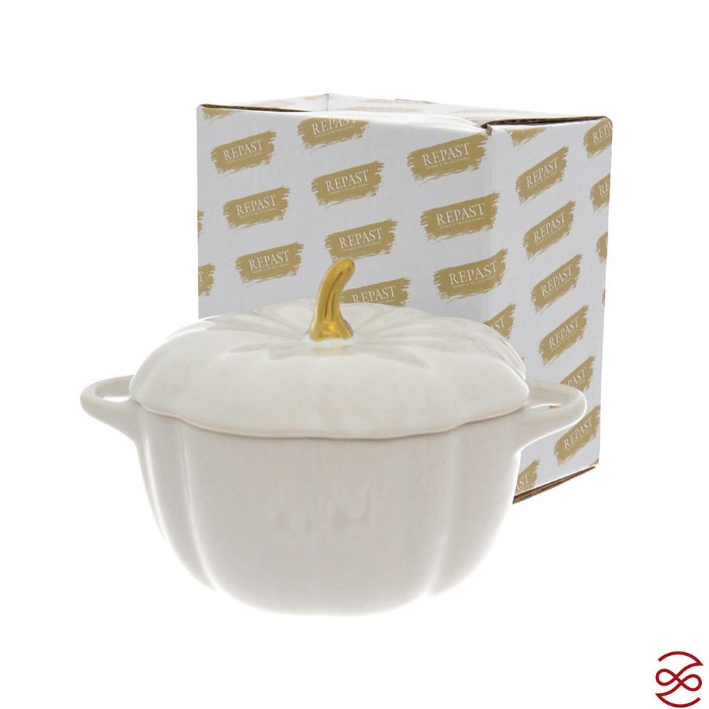 Форма для запекания Repast Pumpkin 240 мл 13*10,5*5 см белая