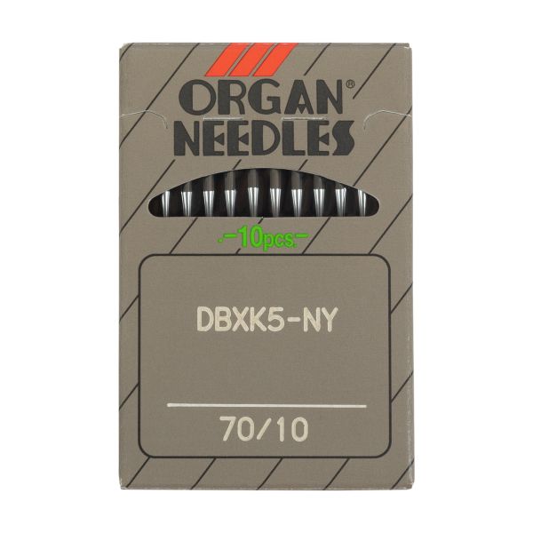 Иглы для промышленных швейных машин Organ DBхK5, 10 шт, 070