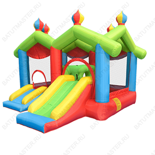 Батут для дома "Волшебный дворец "  3,9*3,7*3,0 м