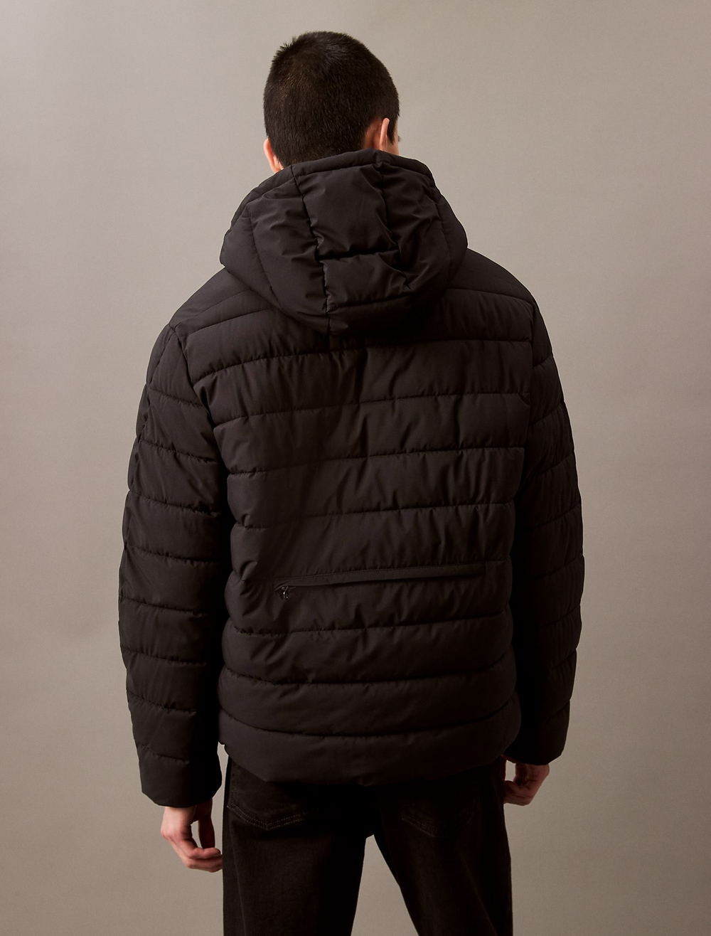 Утепленная куртка Calvin Klein Midweight Packable Black Beauty
