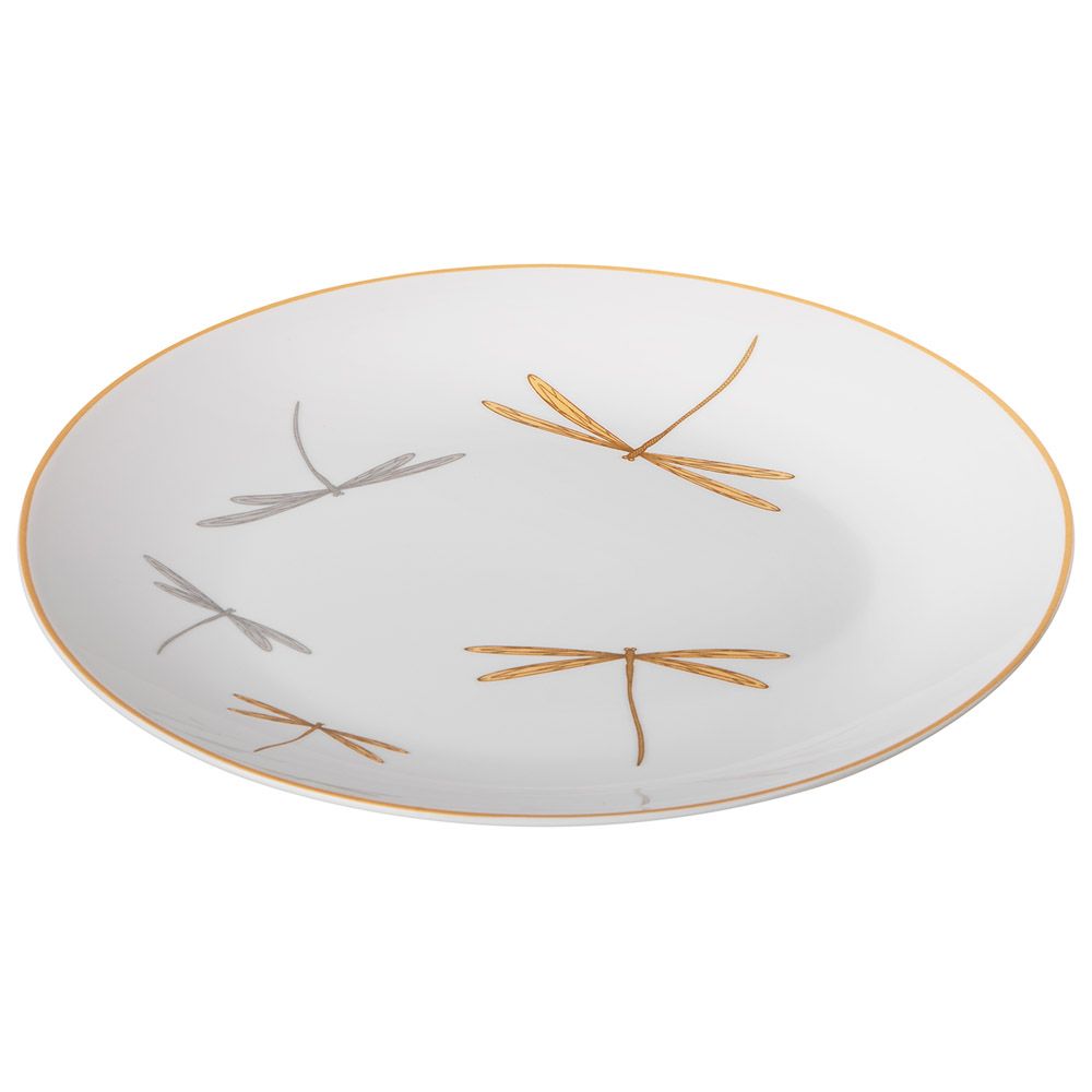 НАБОР ТАРЕЛОК ЗАКУСОЧНЫХ LEFARD “ELEGANCE" 2 ШТ. 20*2 СМ (КОР=12НАБ.)