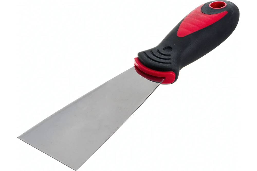 Шпательная лопатка из нержавеющей стали, 50 мм, двухкомпонентная ручка Matrix (Матрикс)