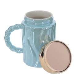 GAEM Кружка с крышкой, 490 мл, L13 W8 H13 см, 4в.