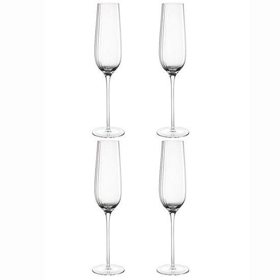 Набор бокалов для шампанского alice, 200 мл, 4 шт.