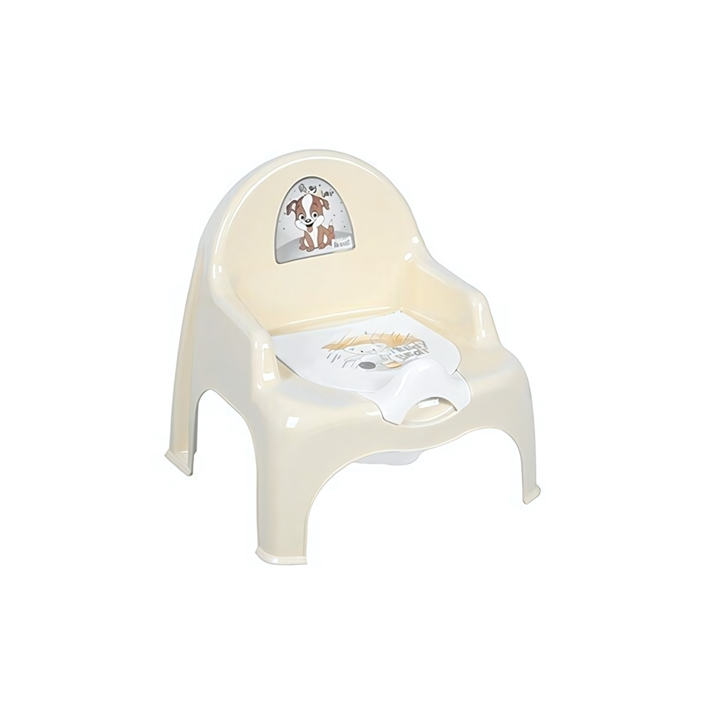 Детский кресло-горшок "НИШ" молочный