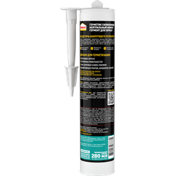 Герметик Момент 3000273 Гермент силиконовый для зеркал прозрачный 280 мл | Момент