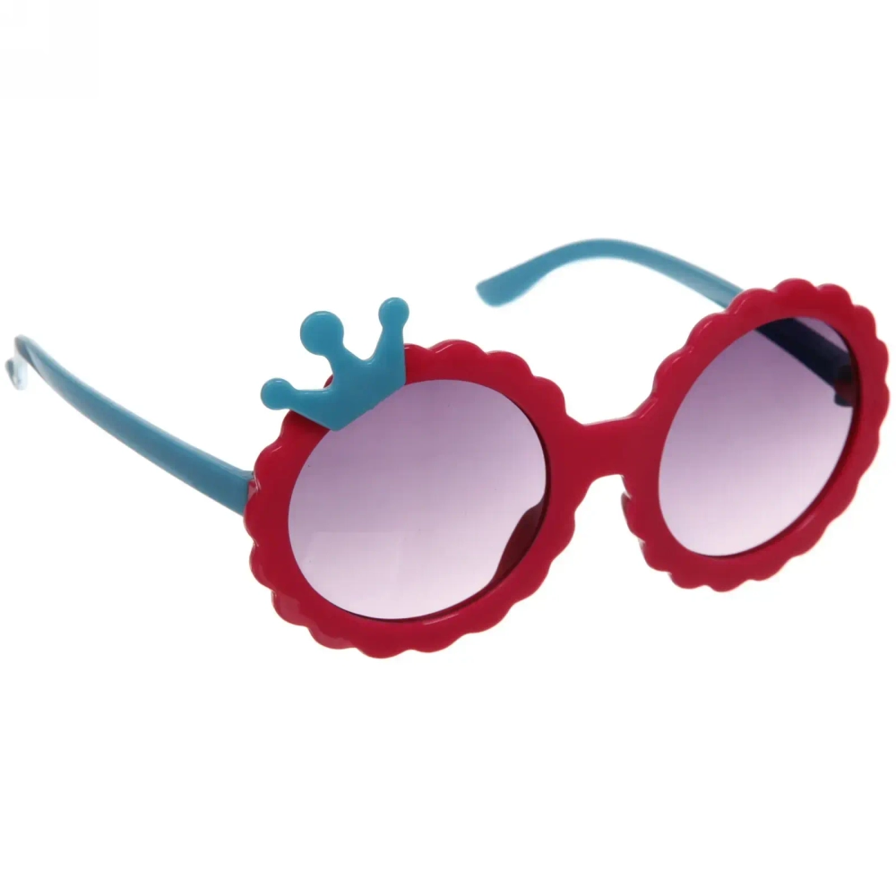 Очки солнцезащитные детские «Sunshine», корона, микс цветов