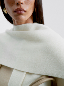 Кардиган-пальто SEVARA, молочный