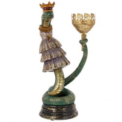 GAEM Подсвечник "Змея", D свечи 5 см, L12 W13 H30 см