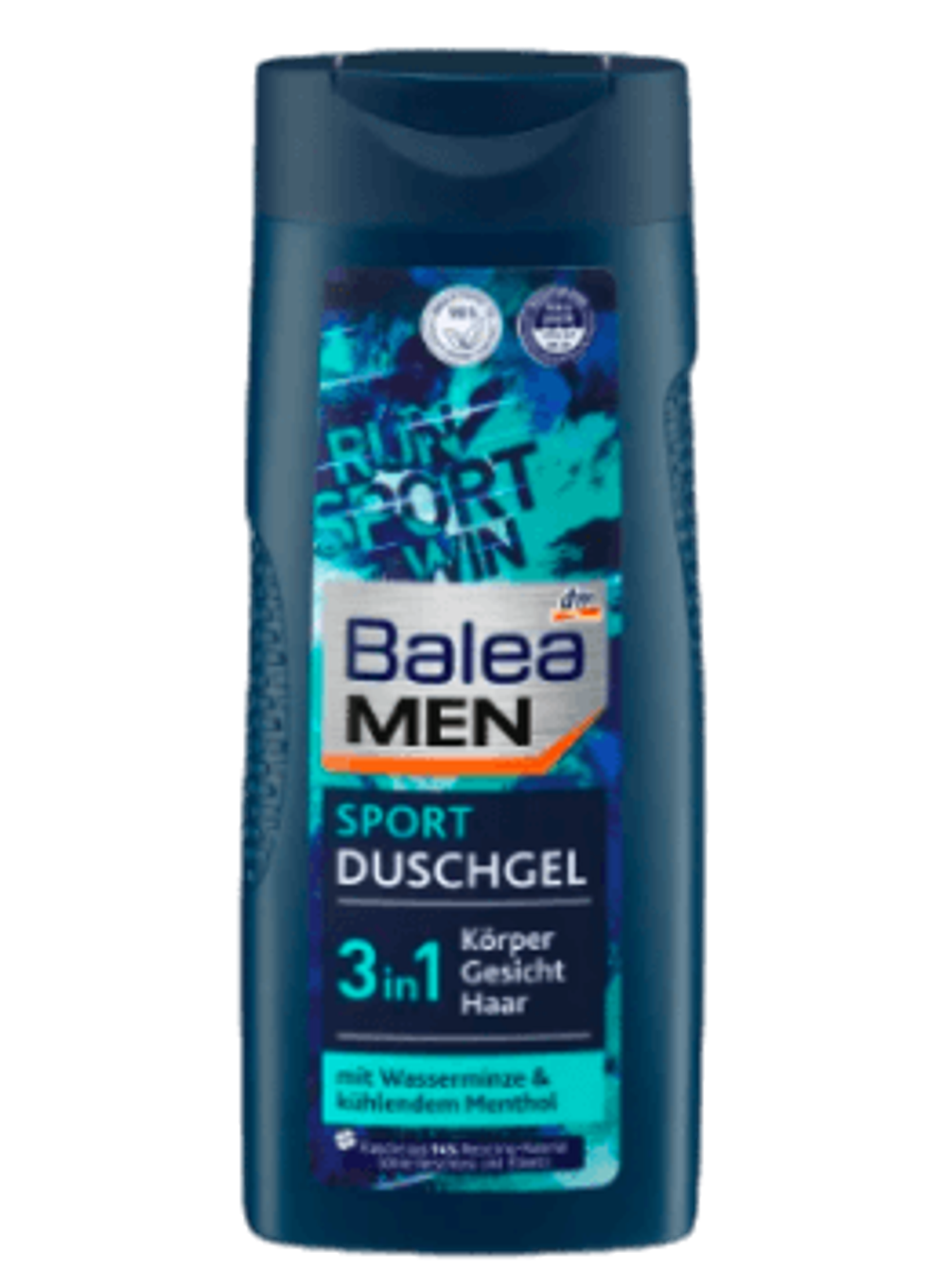 Balea Men Гель для душа 3 в 1 Sport, 300 мл