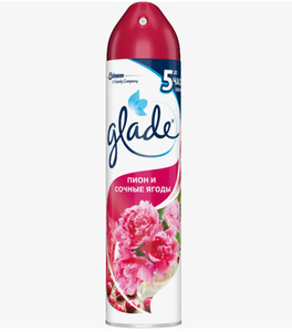 ОСВЕЖИТЕЛЬ ВОЗДУХА GLADE AUT ПИОН И СОЧНЫЕ ЯГОДЫ 300МЛ