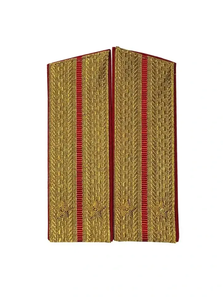 Погоны МО парадные вышитые лейтенант скос