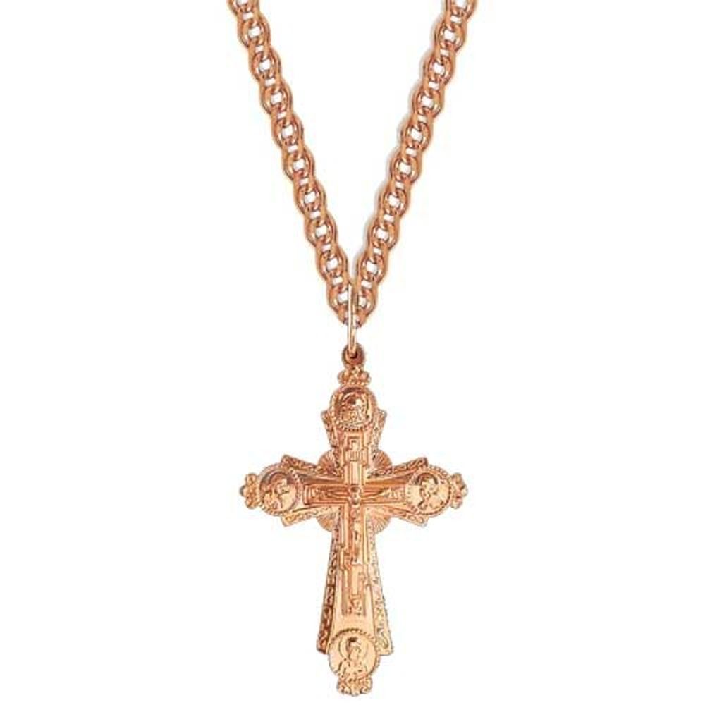 Крест с цепочкой.