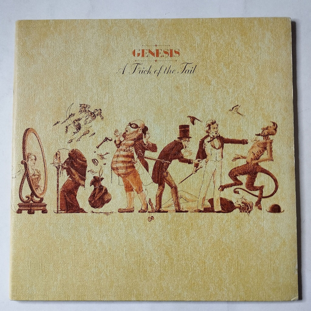 Винтажная виниловая пластинка LP Genesis A Trick Of The Tail (France 1976)