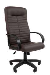 Офисное кресло Chairman 480LT Россия экопремиум коричневый
