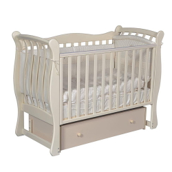 Детская кроватка Антел Luiza-3 (маятник универсальный) слоновая кость