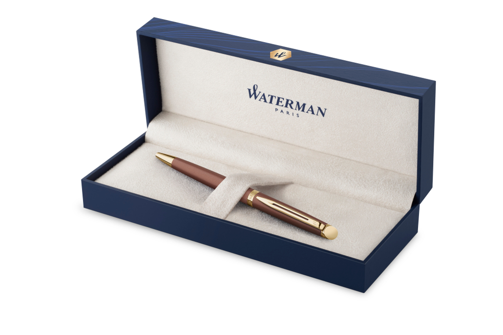 Waterman Hemisphere Metallic Copper Lacquer GT ручка шариковая, 1,0мм, подарочная упаковка