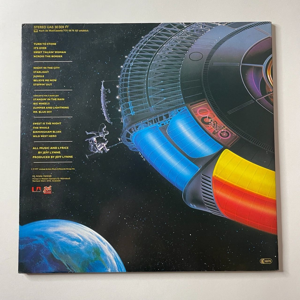 Винтажная виниловая пластинка LP Electric Light Orchestra Out Of The Blue (Germany 1977) (Постер, Игрушка)