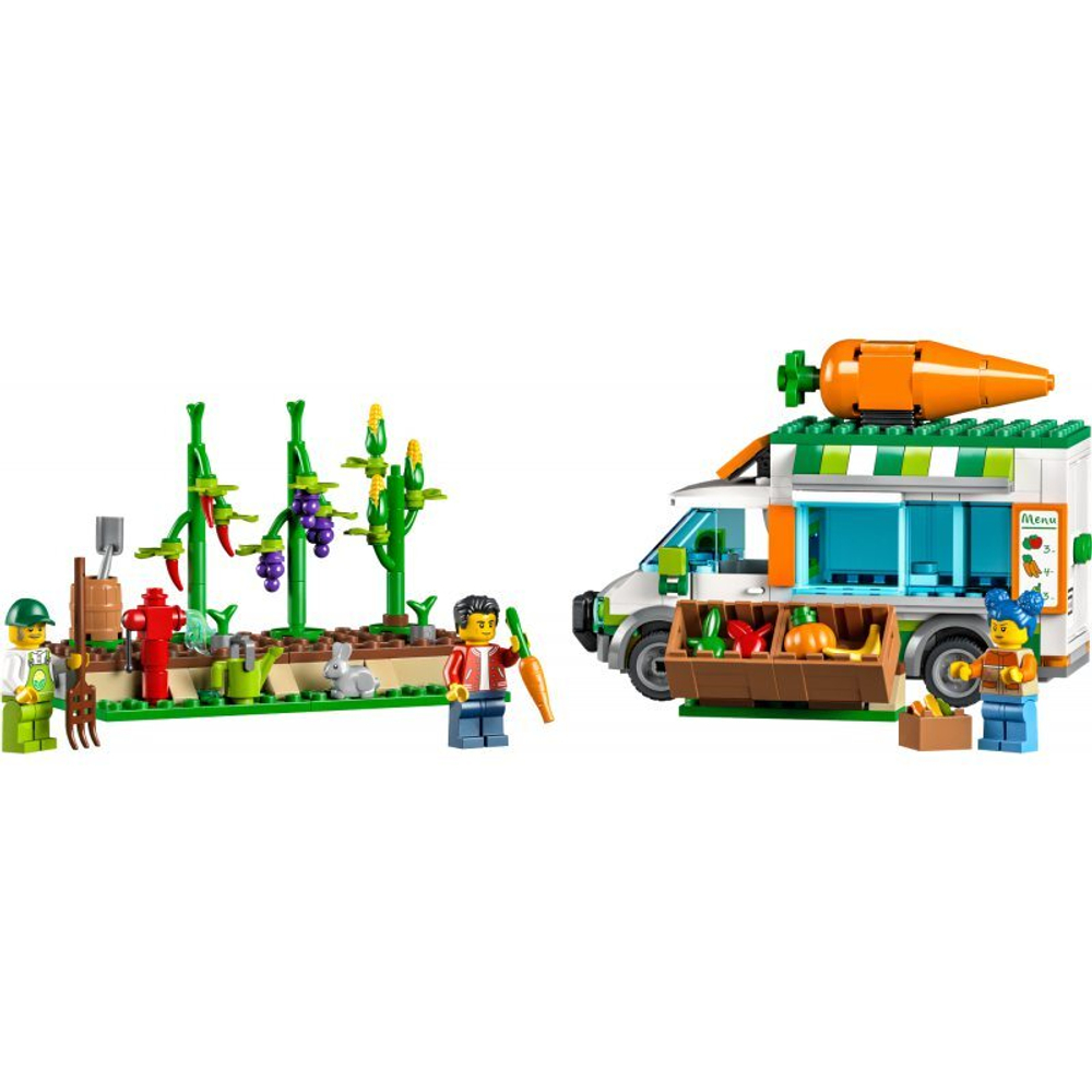 Конструктор LEGO City - Грузовик на рынке 60345