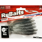 Рыболовные, силиконовые приманки виброхвост RuBaits Leader Ribster Набор для рыбалки на щуку, на судака, на окуня форель. На спиннинг, джиг, микроджиг